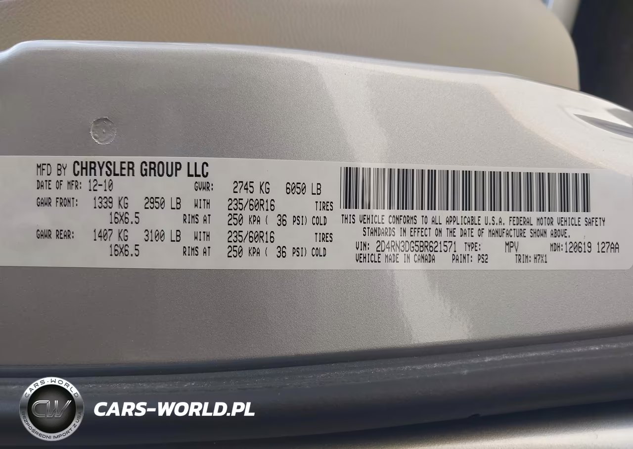 2011 Dodge Grand Caravan Mainstreet VIN:2D4RN3DG5BR621571 - 9