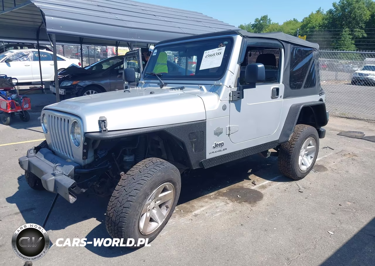 2004 Jeep Wrangler X VIN:1J4FA39S14P790297 - 2