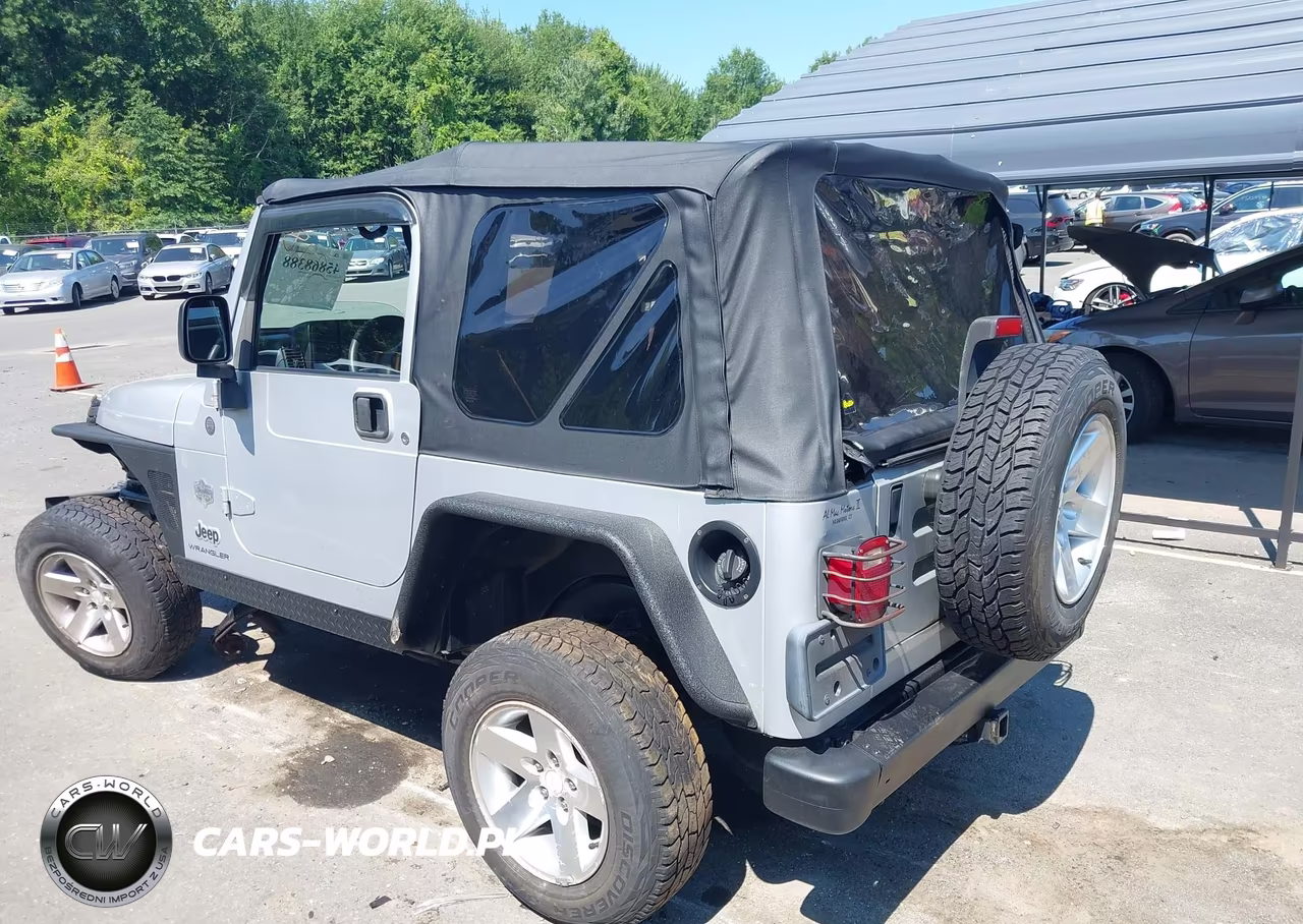 2004 Jeep Wrangler X VIN:1J4FA39S14P790297 - 3