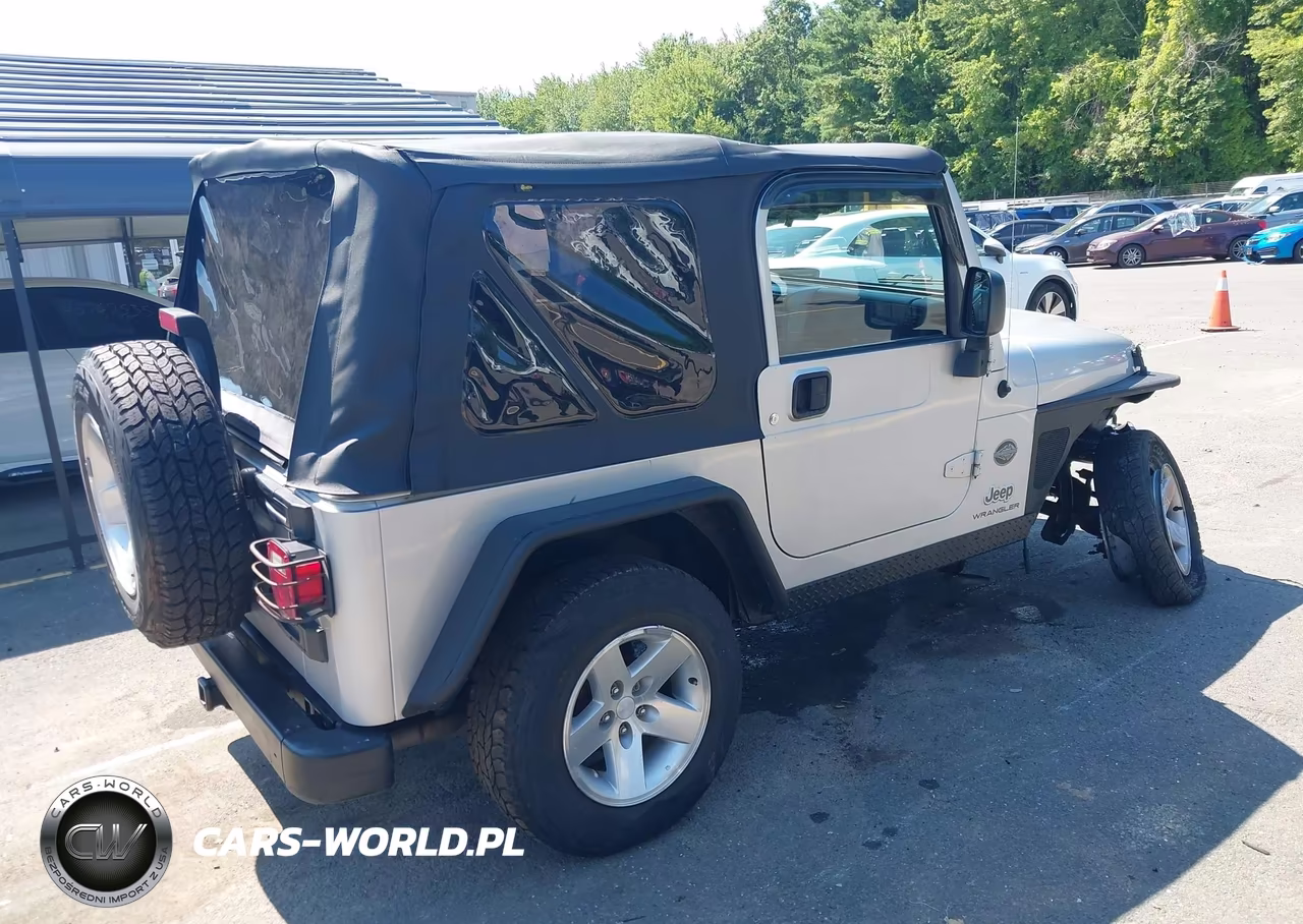 2004 Jeep Wrangler X VIN:1J4FA39S14P790297 - 4
