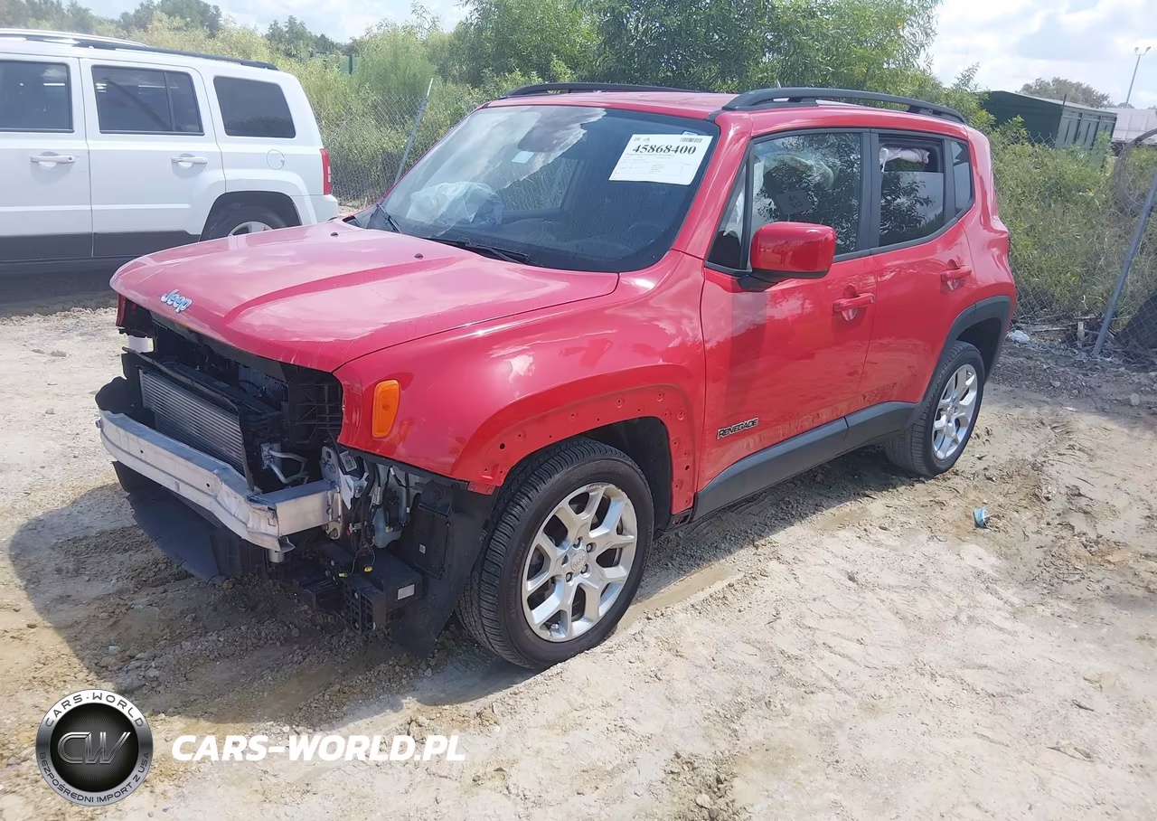 2018 Jeep Renegade Latitude Fwd VIN:ZACCJABBXJPH22733 - 2