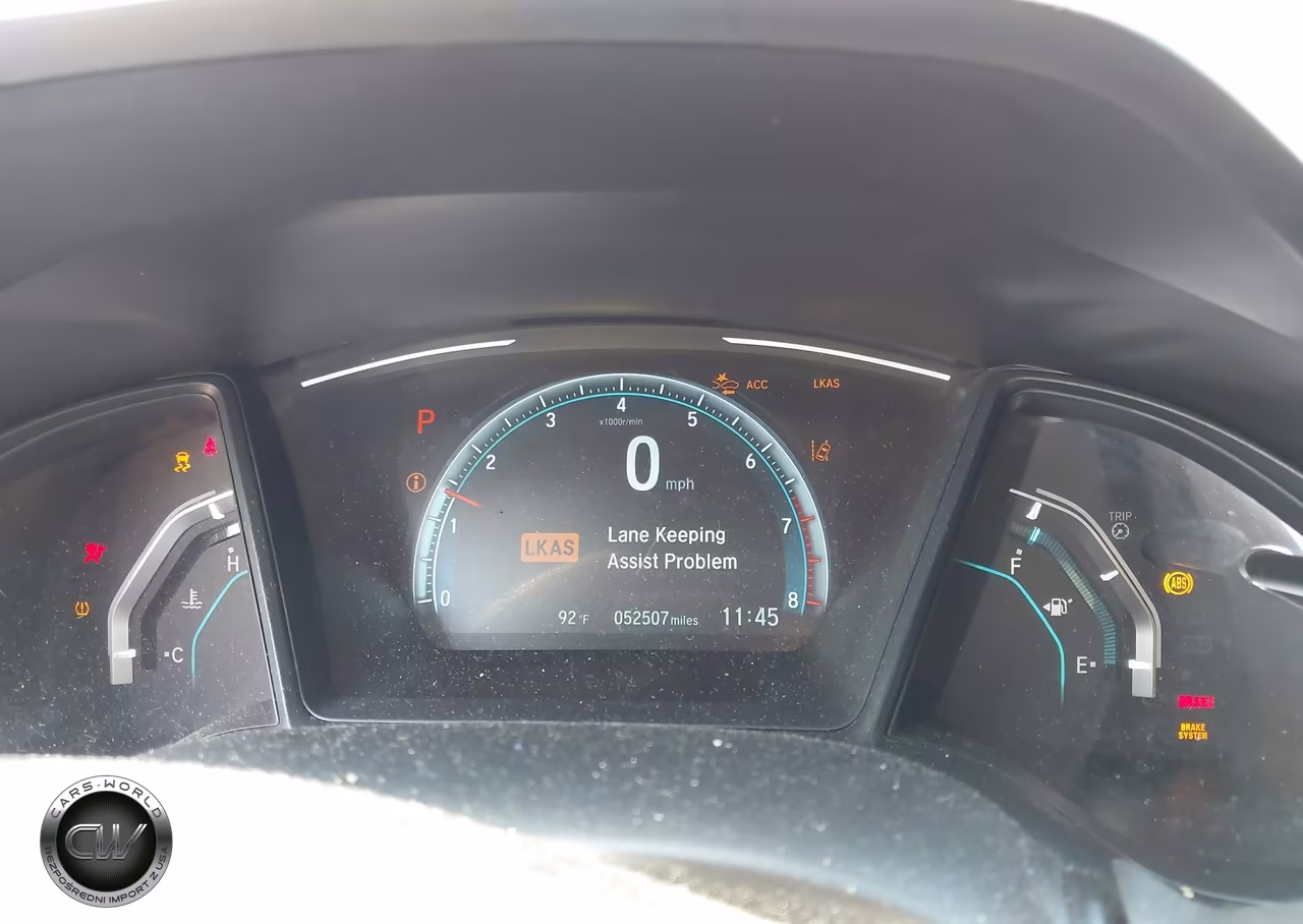 2019 Honda Civic Lx VIN:2HGFC4B66KH309093 - 7