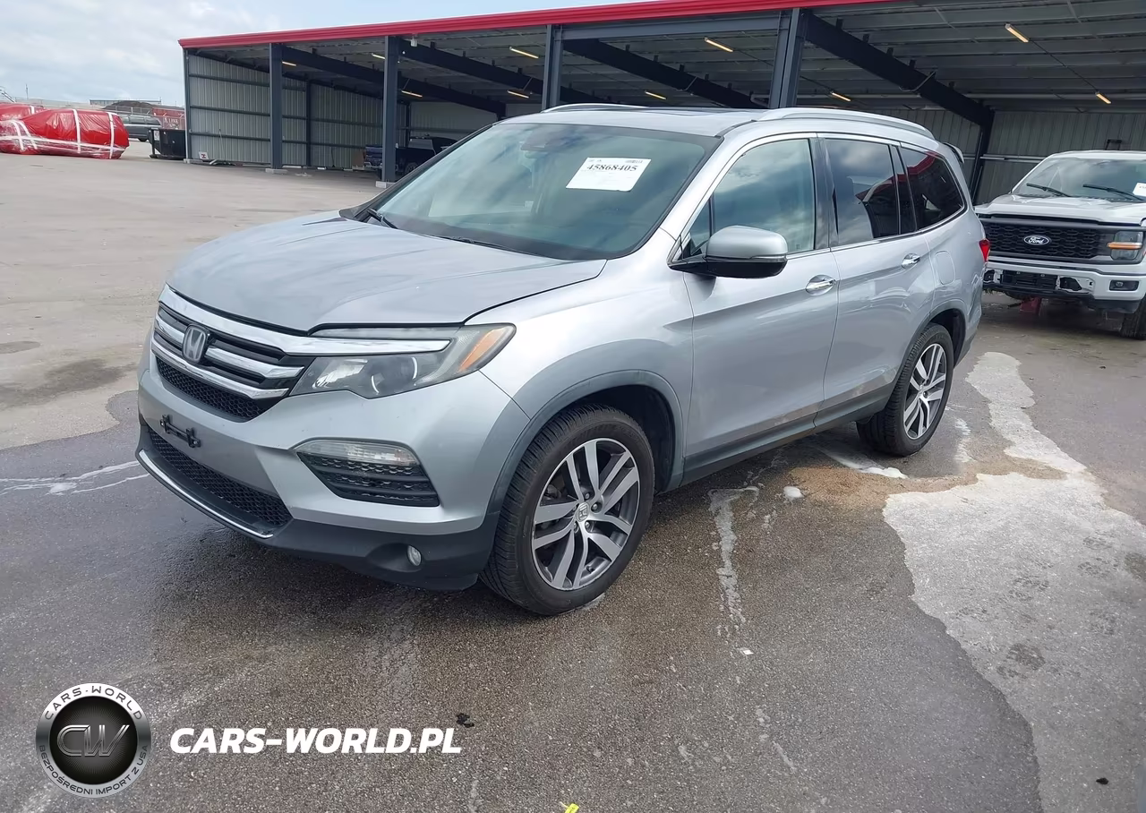 2017 Honda Pilot Touring VIN:5FNYF6H96HB076133 - 2