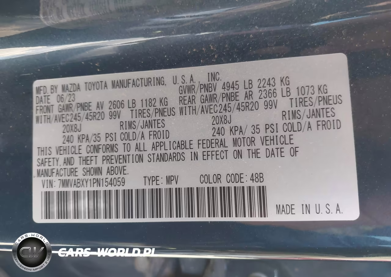 2023 Mazda Cx-50 2.5 Turbo VIN:7MMVABXY1PN154059 - 9