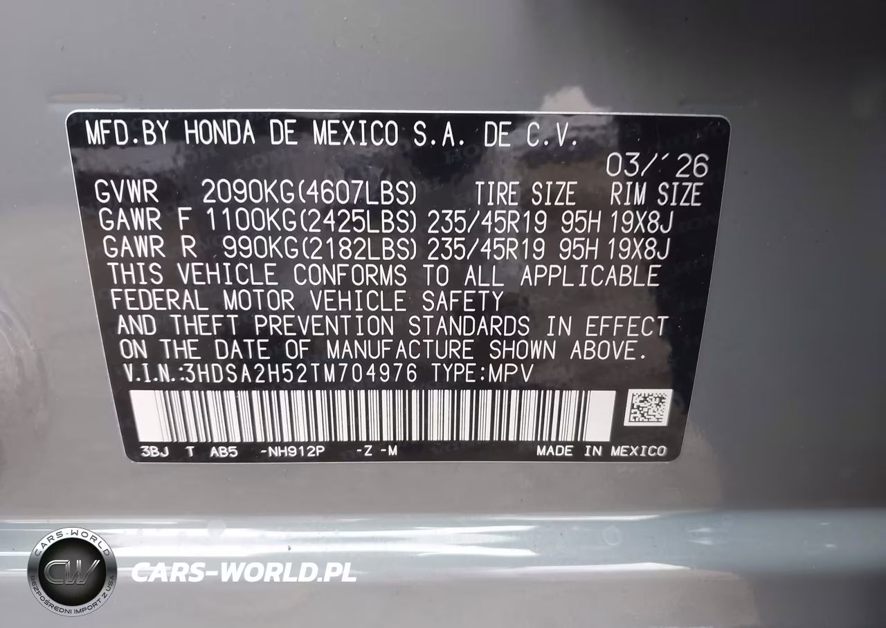 2026 Acura Adx A-Spec VIN:3HDSA2H52TM704976 - 9
