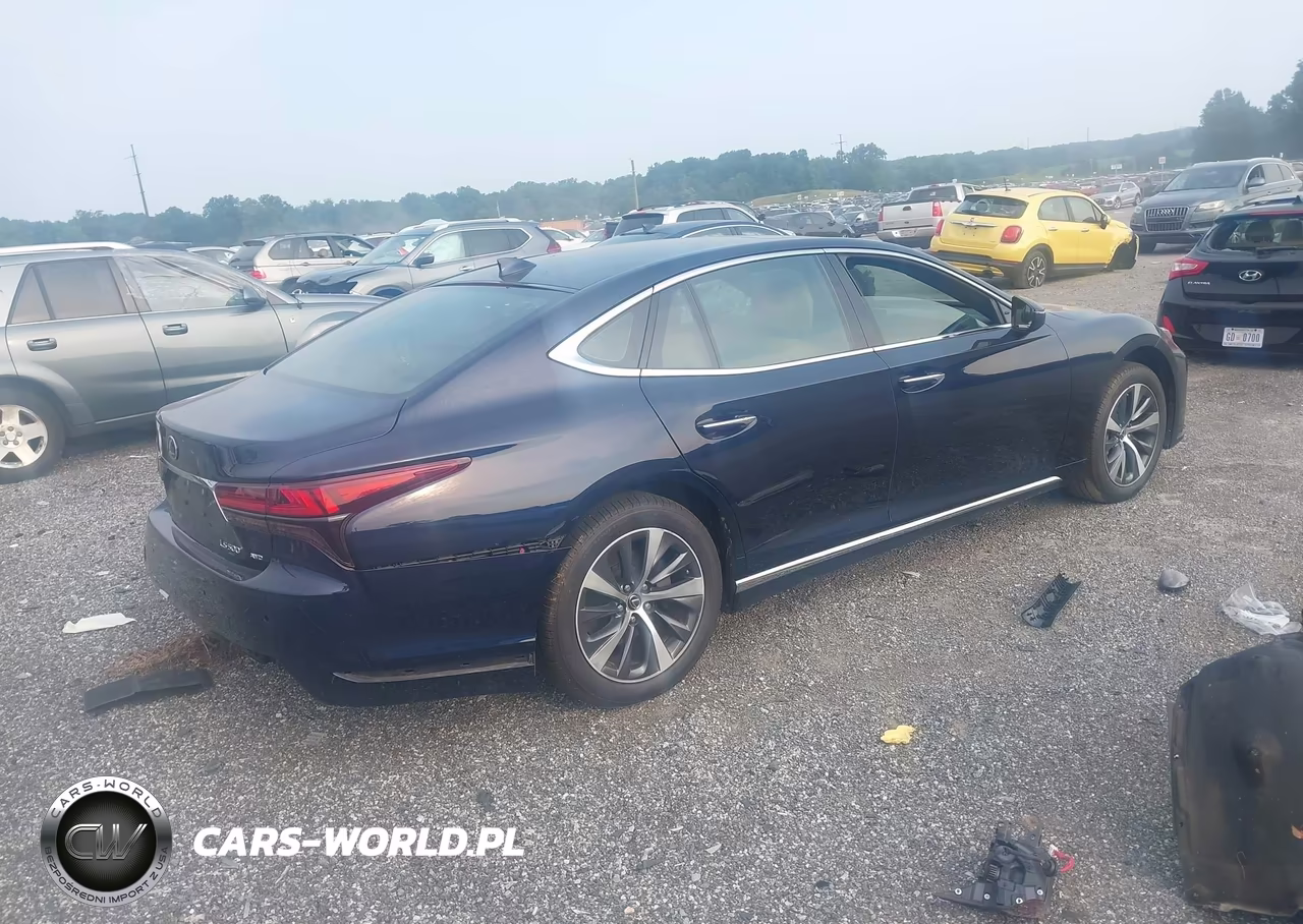 2021 Lexus Ls 500 VIN:JTHD51GF4M5009276 - 4