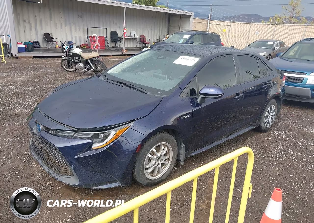 2020 Toyota Corolla Hybrid Le VIN:JTDEBRBE0LJ007607 - 2