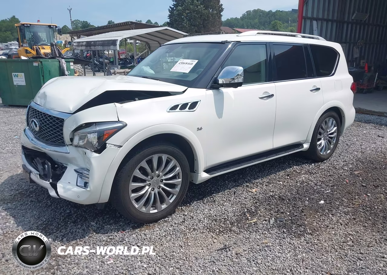 2016 Infiniti Qx80 VIN:JN8AZ2NC4G9401215 - 2