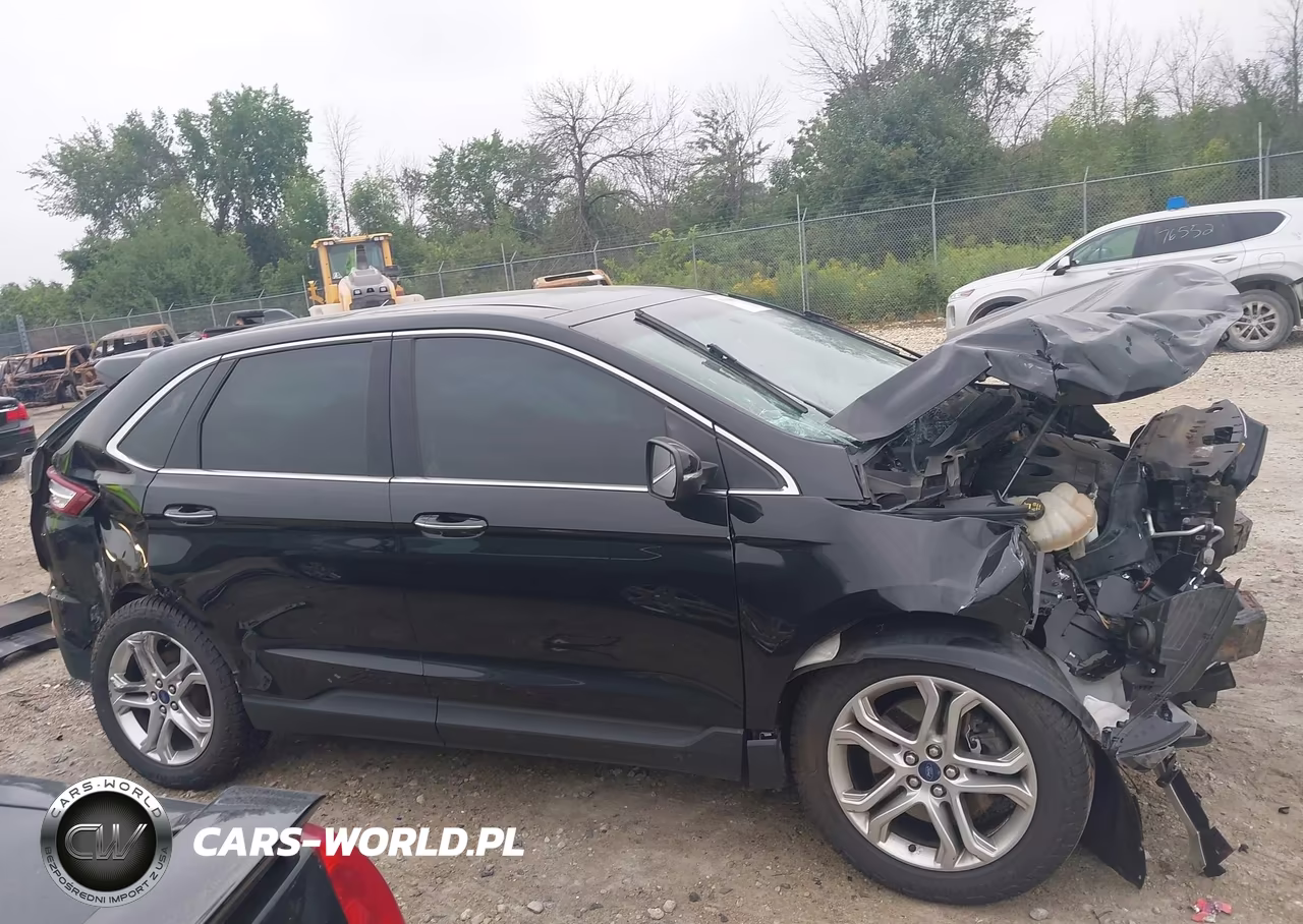 2017 Ford Edge Titanium VIN:2FMPK4K96HBB58442 - 14