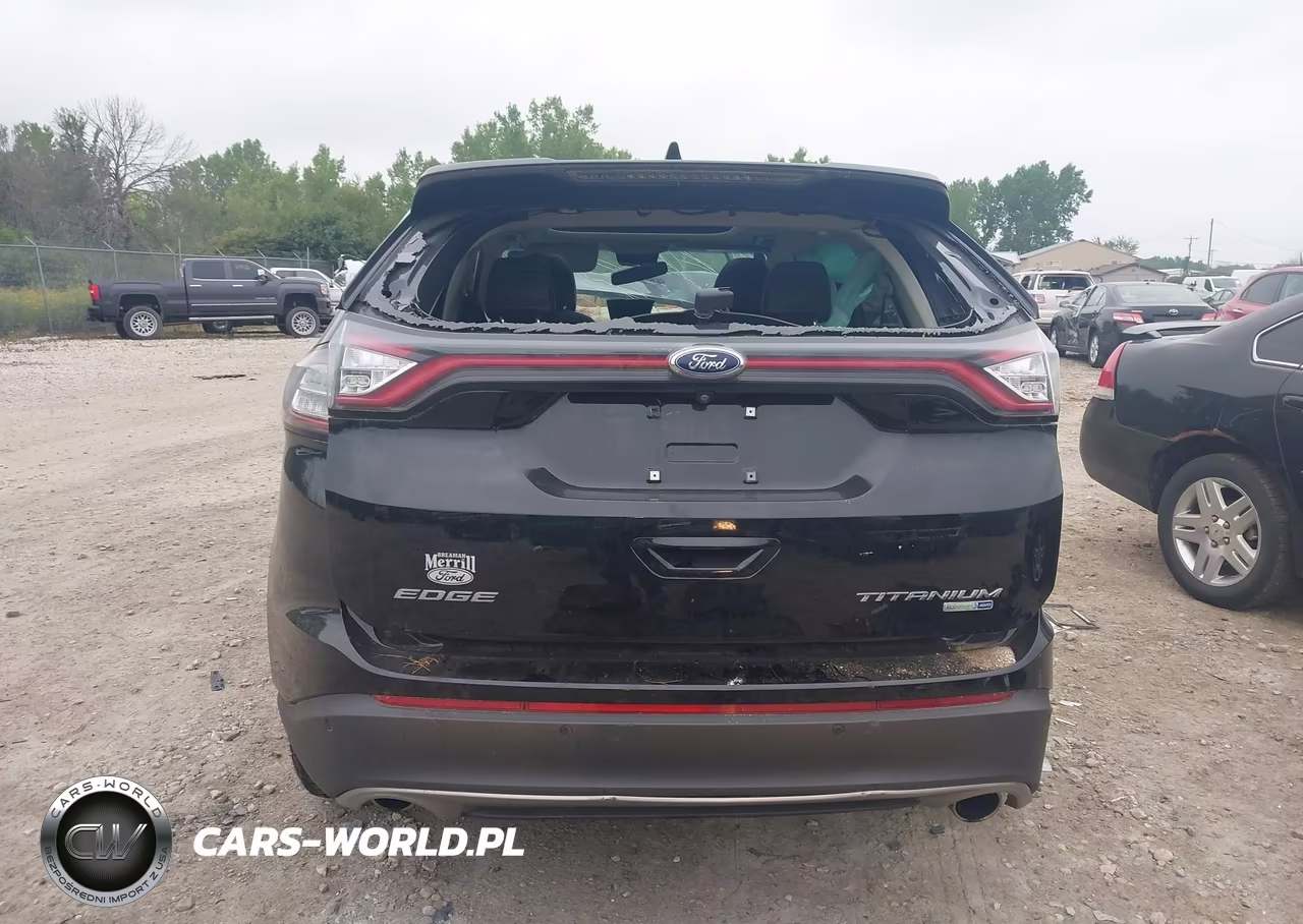 2017 Ford Edge Titanium VIN:2FMPK4K96HBB58442 - 17