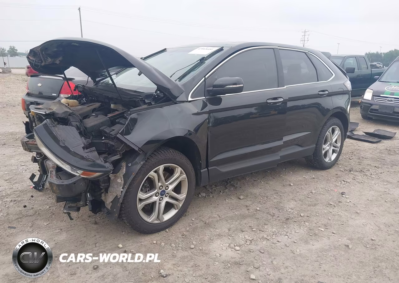 2017 Ford Edge Titanium VIN:2FMPK4K96HBB58442 - 2