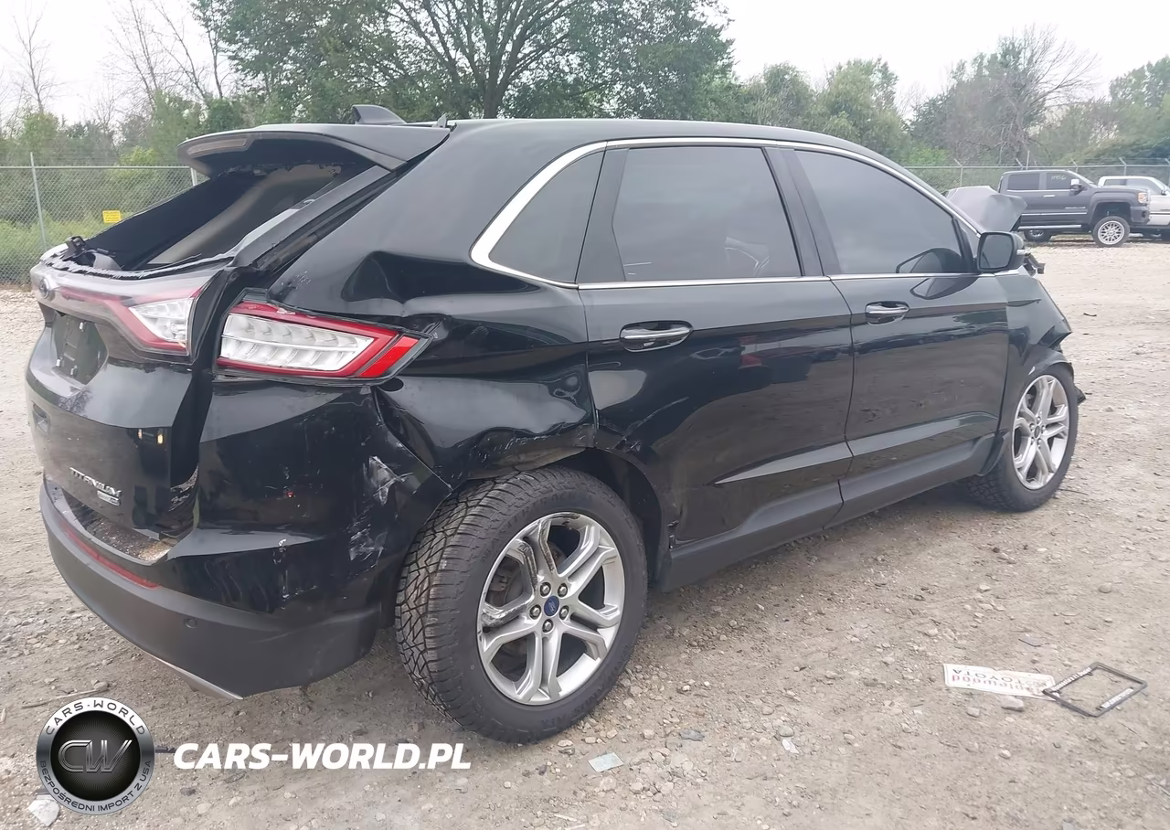 2017 Ford Edge Titanium VIN:2FMPK4K96HBB58442 - 4