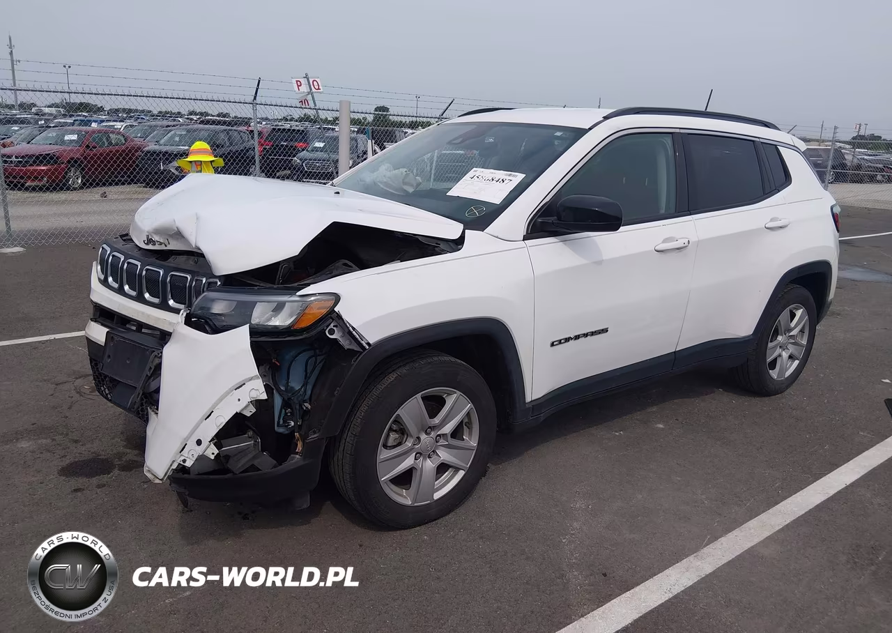2022 Jeep Compass Latitude Fwd VIN:3C4NJCBB5NT214415 - 2
