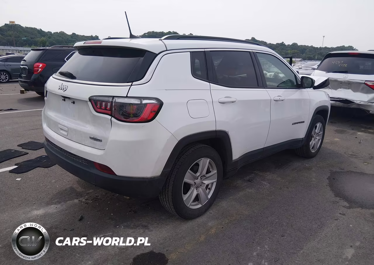 2022 Jeep Compass Latitude Fwd VIN:3C4NJCBB5NT214415 - 4