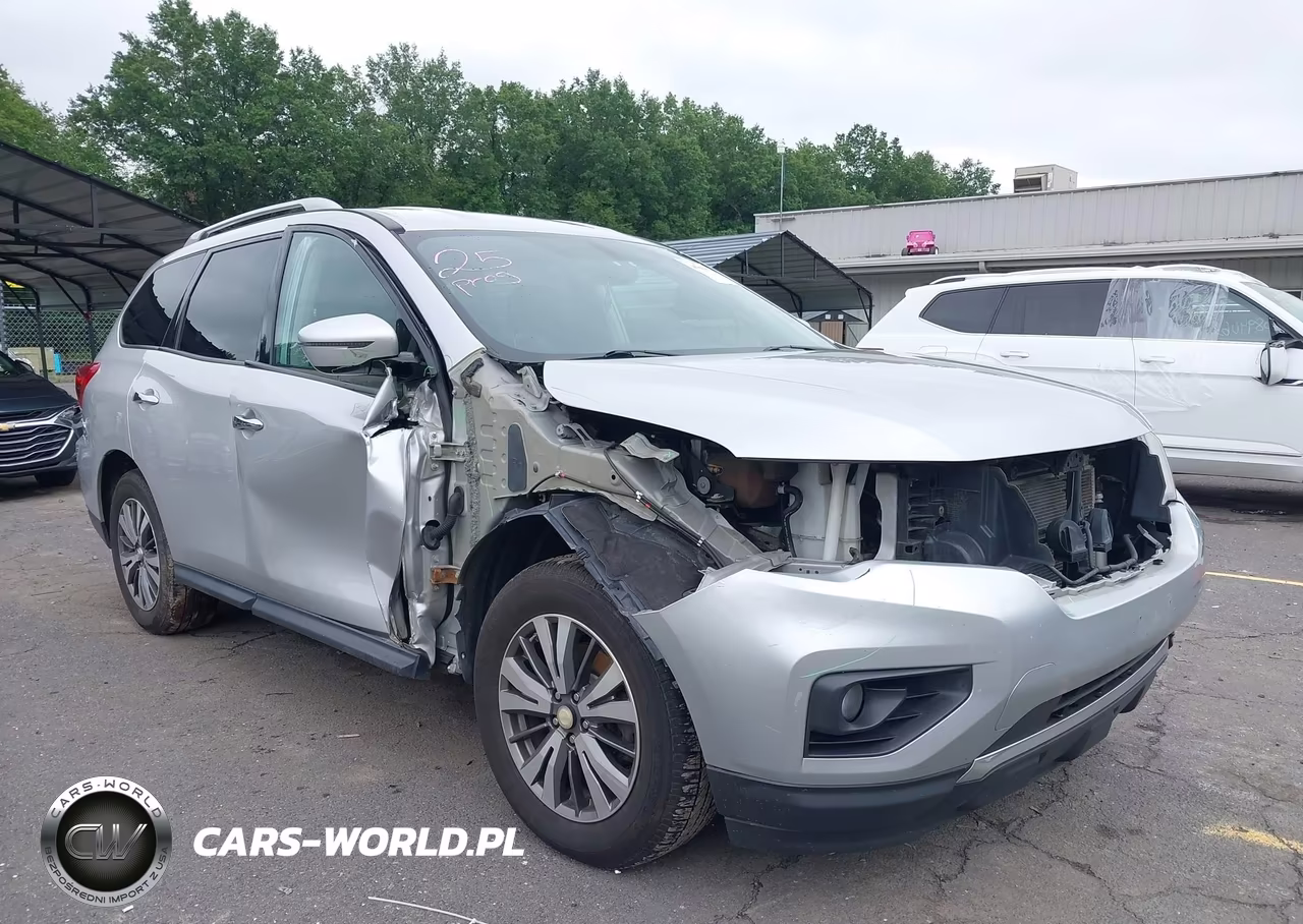 2017 Nissan Pathfinder Platinum-S-Sl-Sv VIN:5N1DR2MM7HC624092 - 1