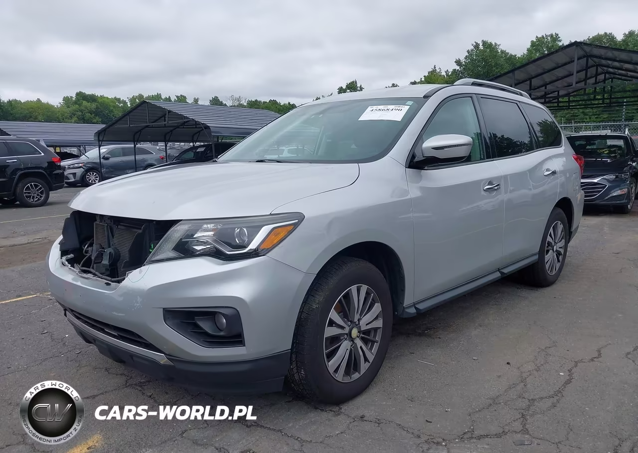 2017 Nissan Pathfinder Platinum-S-Sl-Sv VIN:5N1DR2MM7HC624092 - 2