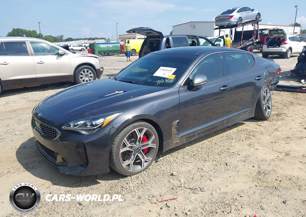 2020 Kia Stinger Gt2 VIN:KNAE55LC2L6077980 - 2