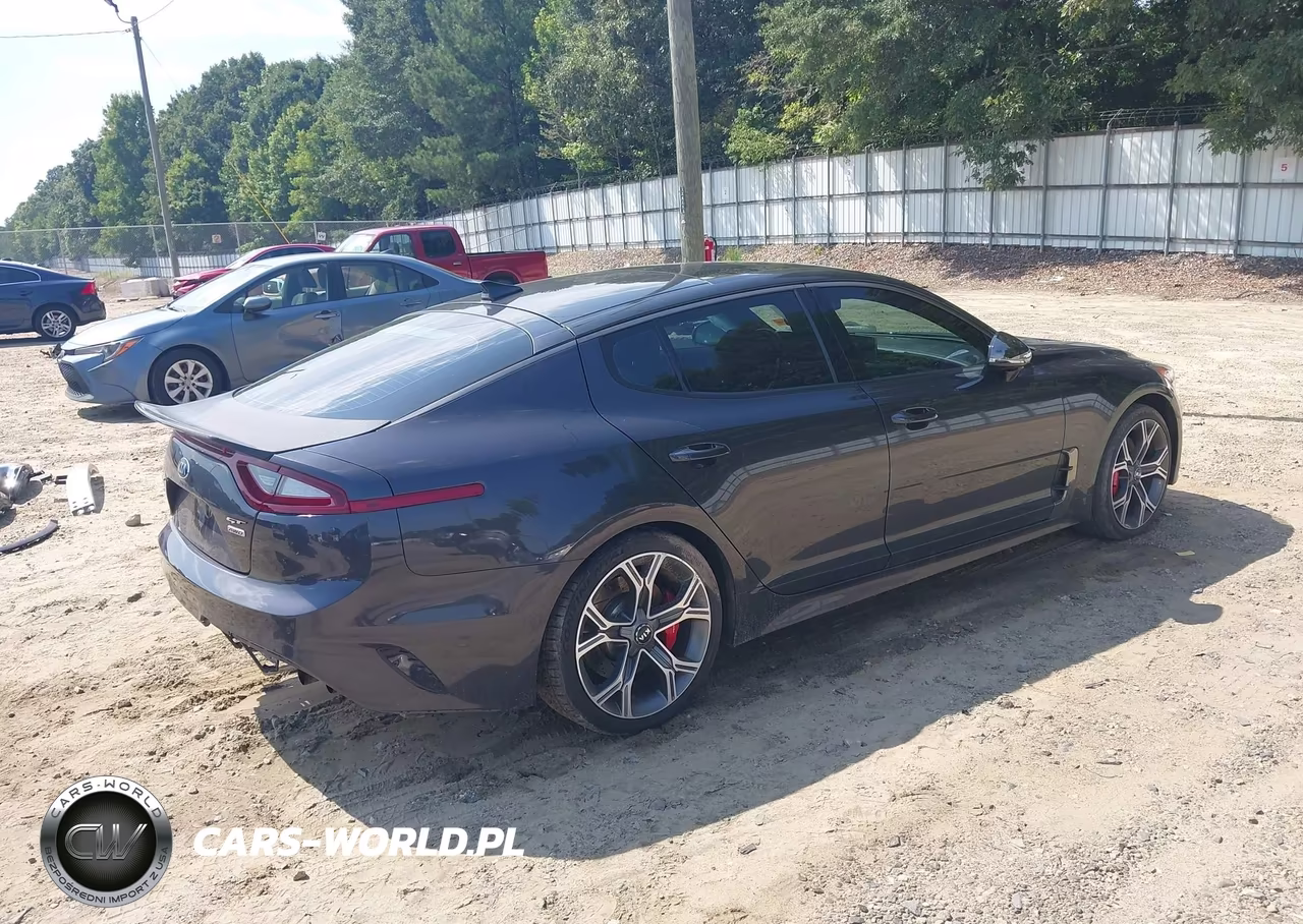 2020 Kia Stinger Gt2 VIN:KNAE55LC2L6077980 - 4