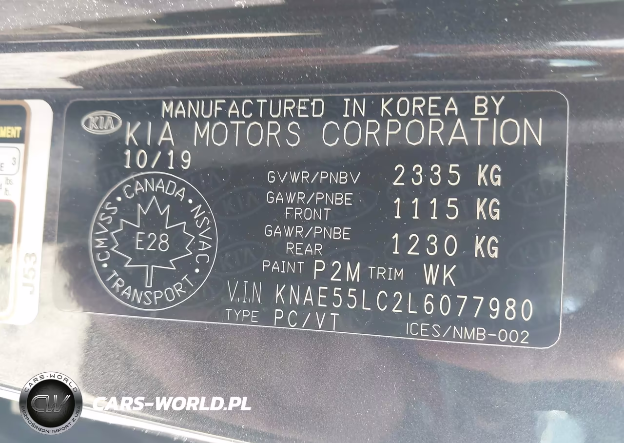 2020 Kia Stinger Gt2 VIN:KNAE55LC2L6077980 - 9