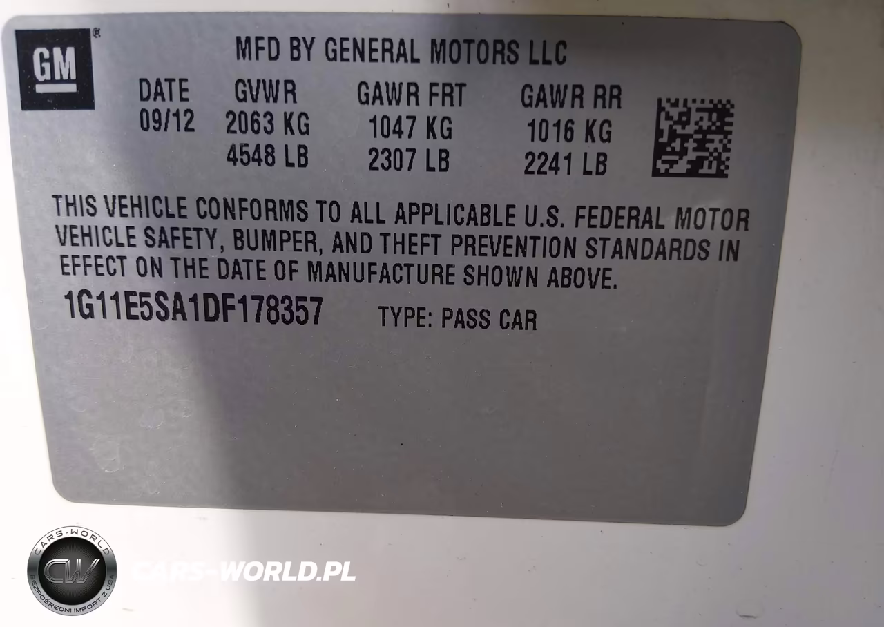 2013 Chevrolet Malibu 2Lt VIN:1G11E5SA1DF178357 - 9