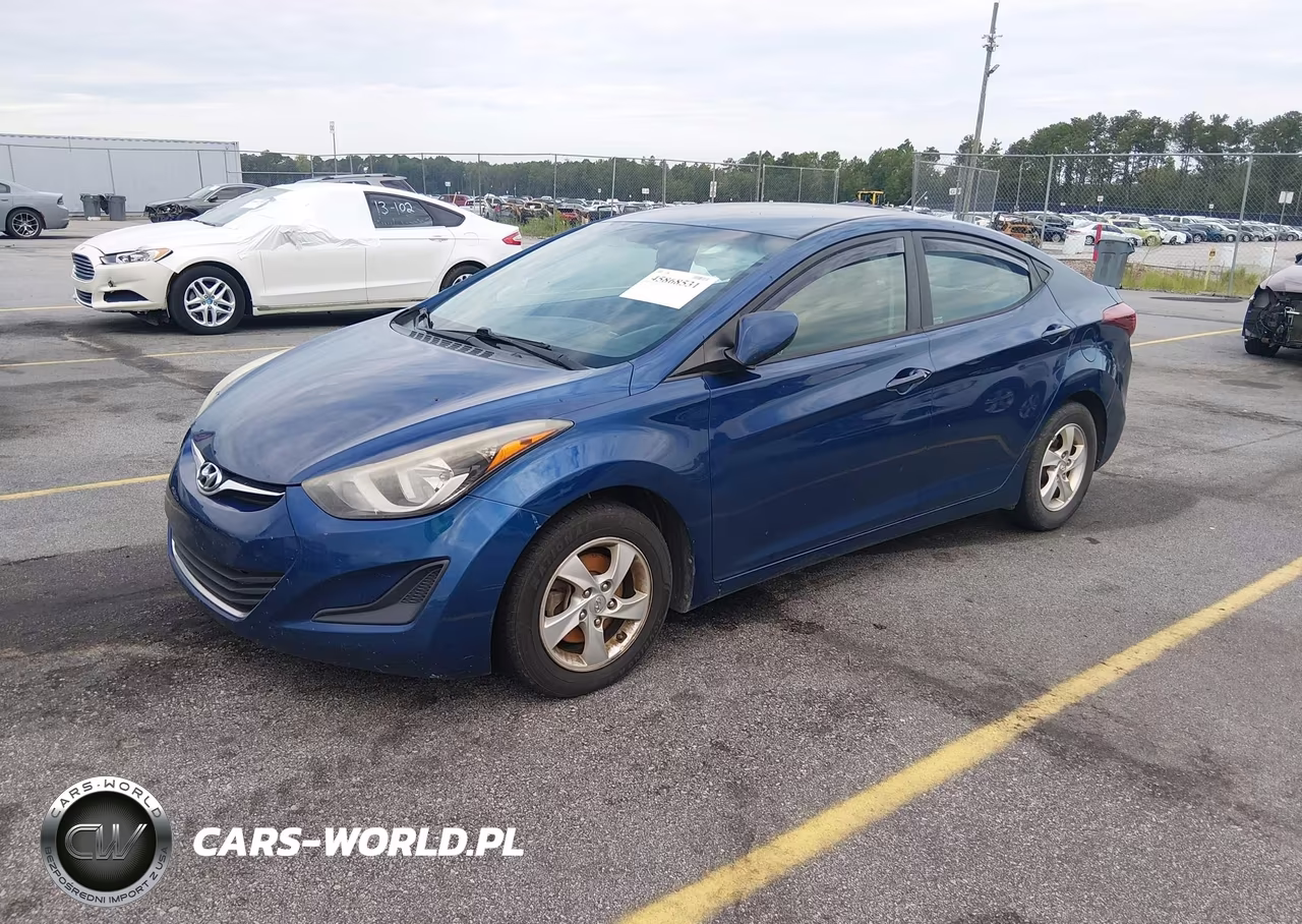 2015 Hyundai Elantra Se VIN:5NPDH4AE8FH576135 - 2