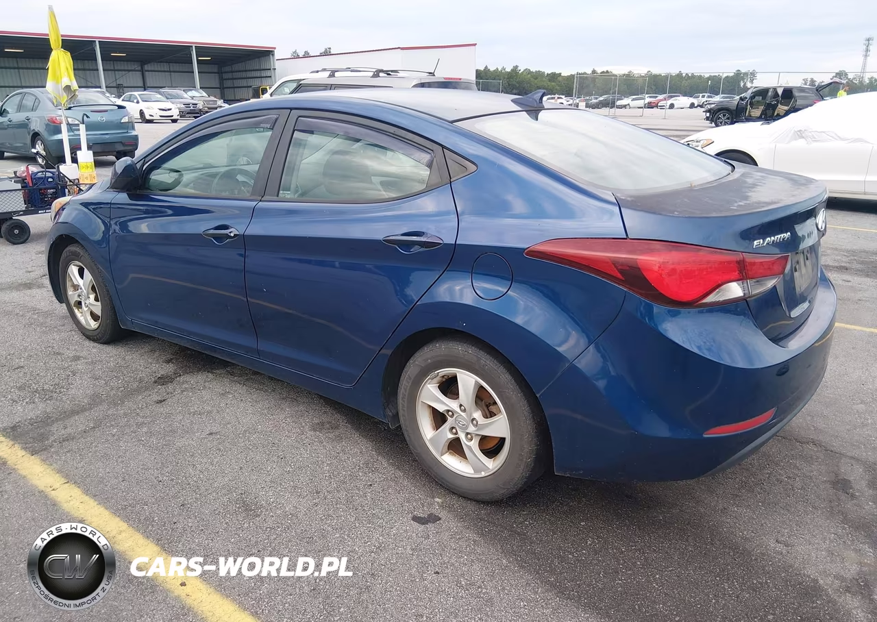 2015 Hyundai Elantra Se VIN:5NPDH4AE8FH576135 - 3