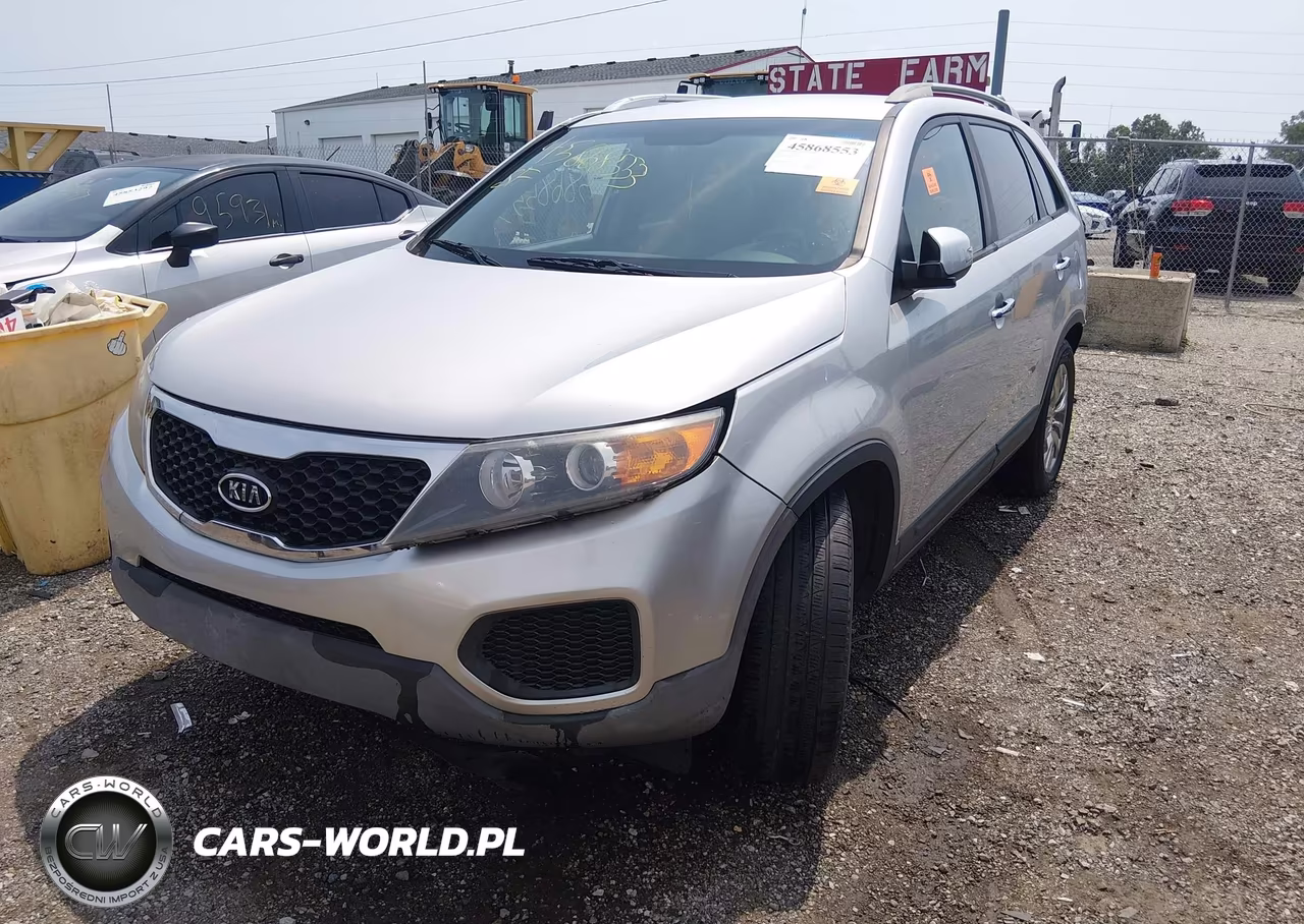 2012 Kia Sorento Lx V6 VIN:5XYKT4A2XCG296618 - 2