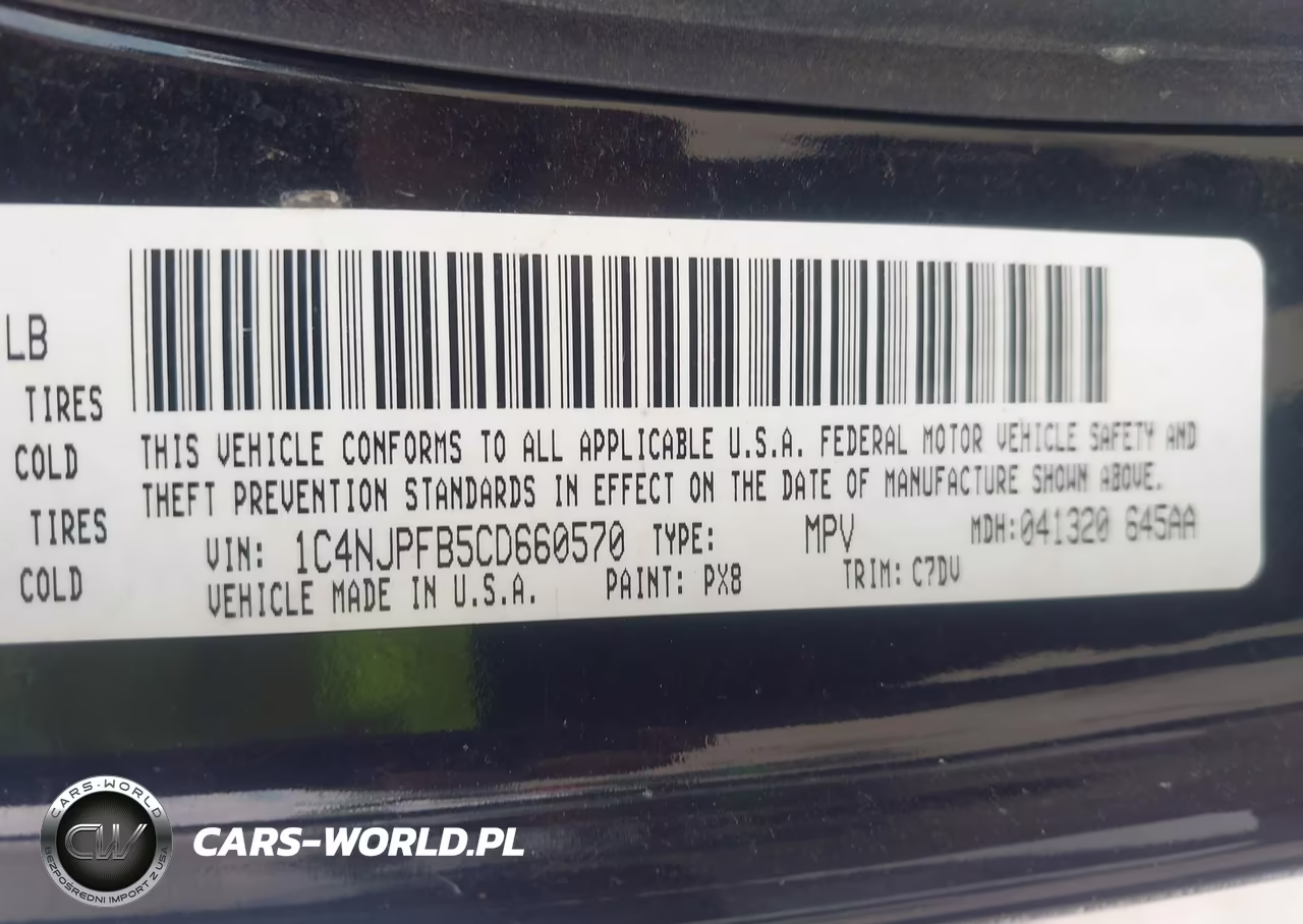 2012 Jeep Patriot Latitude VIN:1C4NJPFB5CD660570 - 9