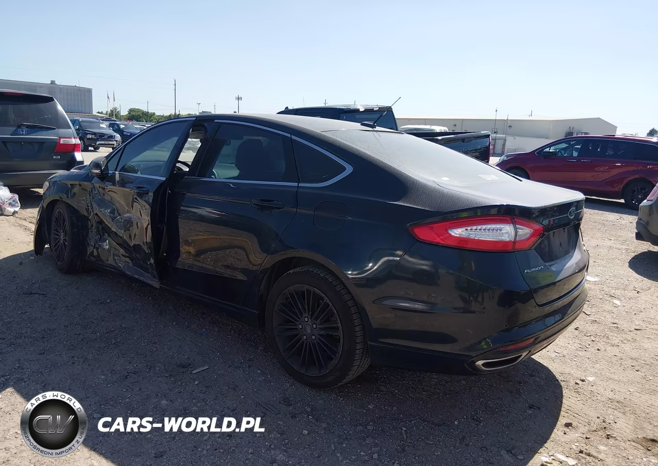 2014 Ford Fusion Se VIN:3FA6P0H95ER268015 - 3