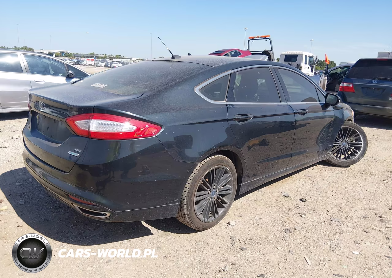 2014 Ford Fusion Se VIN:3FA6P0H95ER268015 - 4