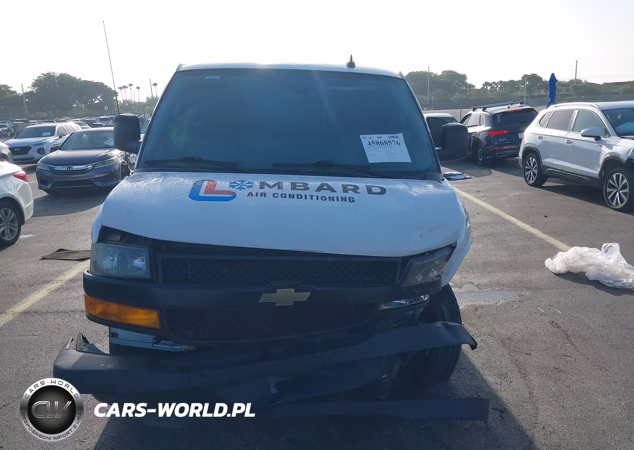 2020 Chevrolet Express Cargo Rwd 2500 Regular Wheelbase Wt VIN:1GCWGAFP6L1260630 - 12