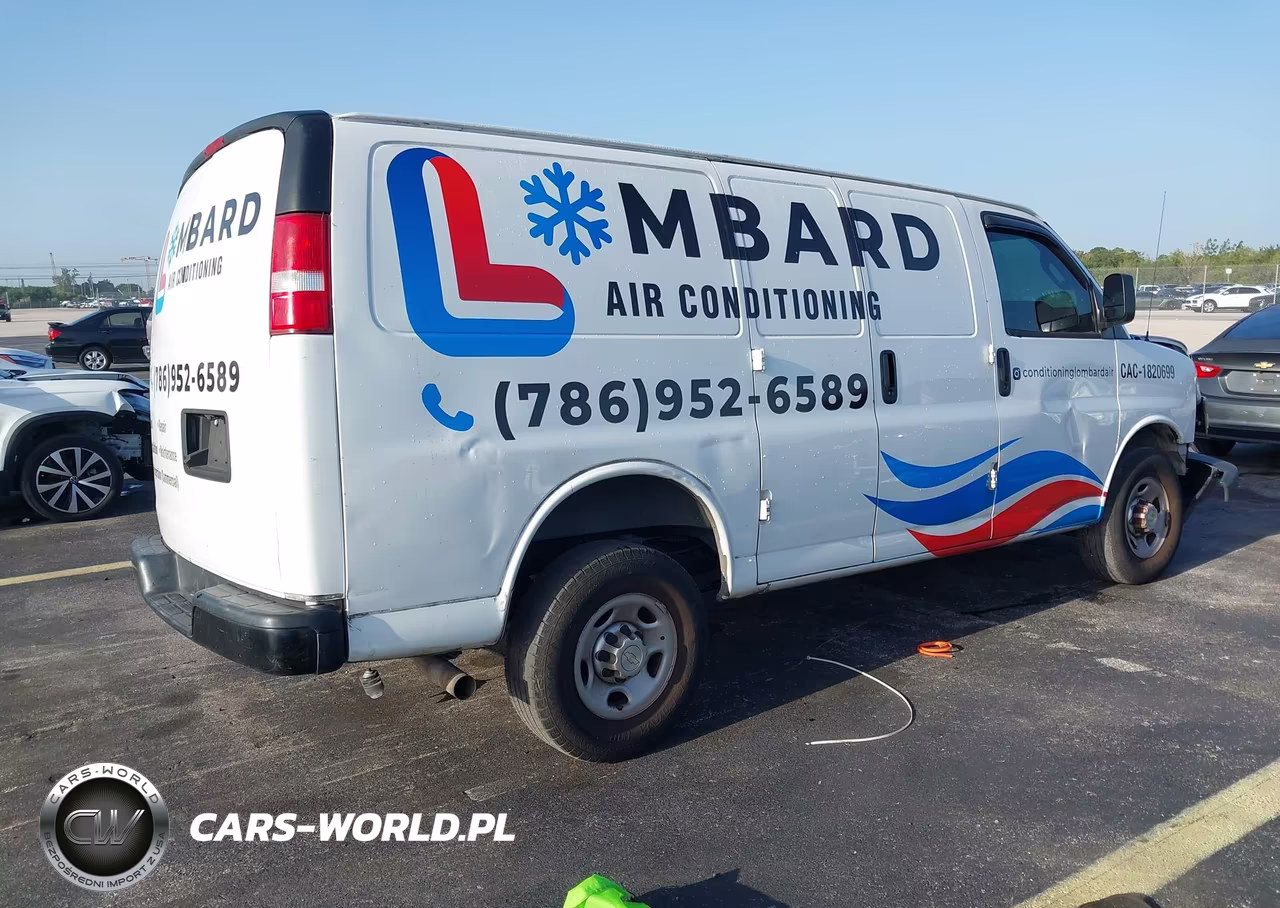 2020 Chevrolet Express Cargo Rwd 2500 Regular Wheelbase Wt VIN:1GCWGAFP6L1260630 - 4
