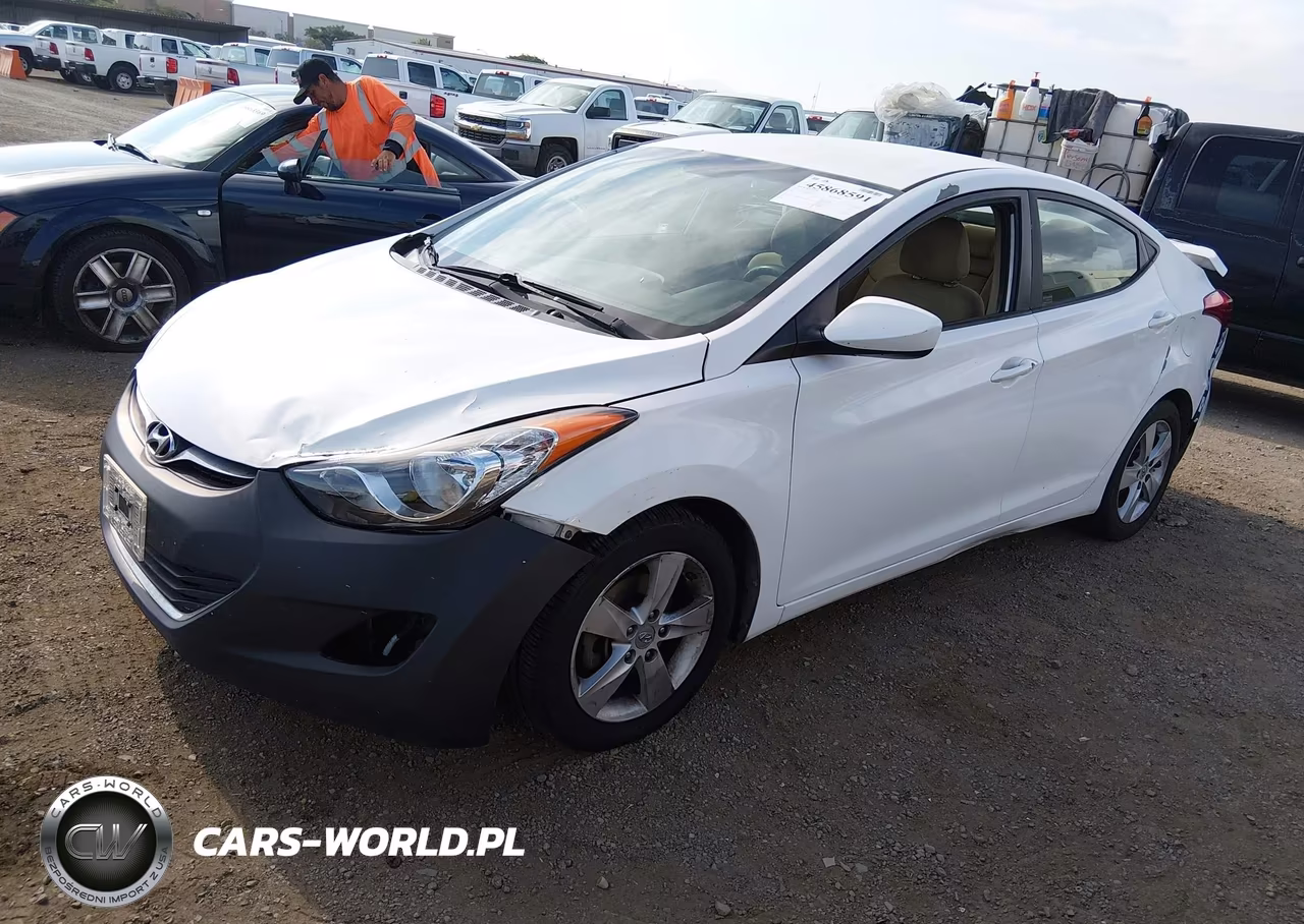 2013 Hyundai Elantra Gls VIN:5NPDH4AEXDH340406 - 2