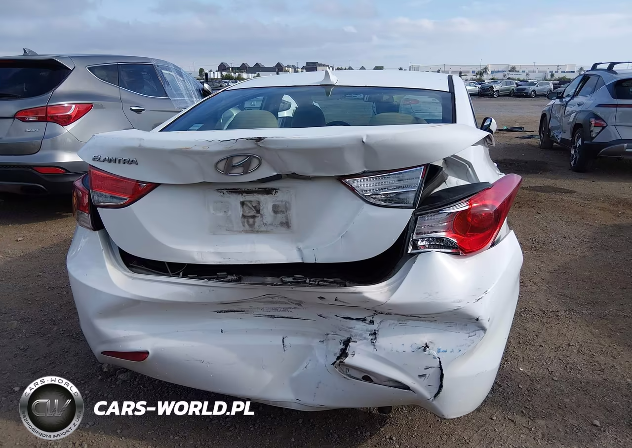 2013 Hyundai Elantra Gls VIN:5NPDH4AEXDH340406 - 6
