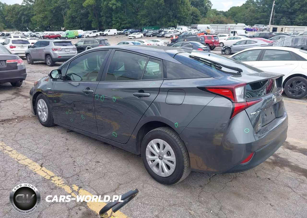 2020 Toyota Prius Le VIN:JTDKARFU4L3122044 - 3