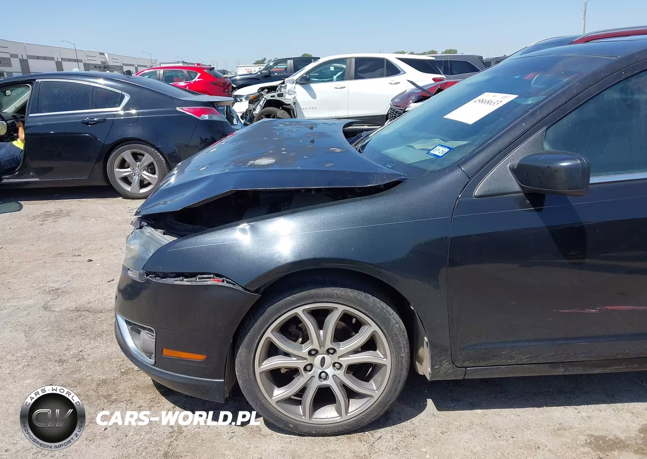 2010 Ford Fusion Se VIN:3FAHP0HA4AR351853 - 6