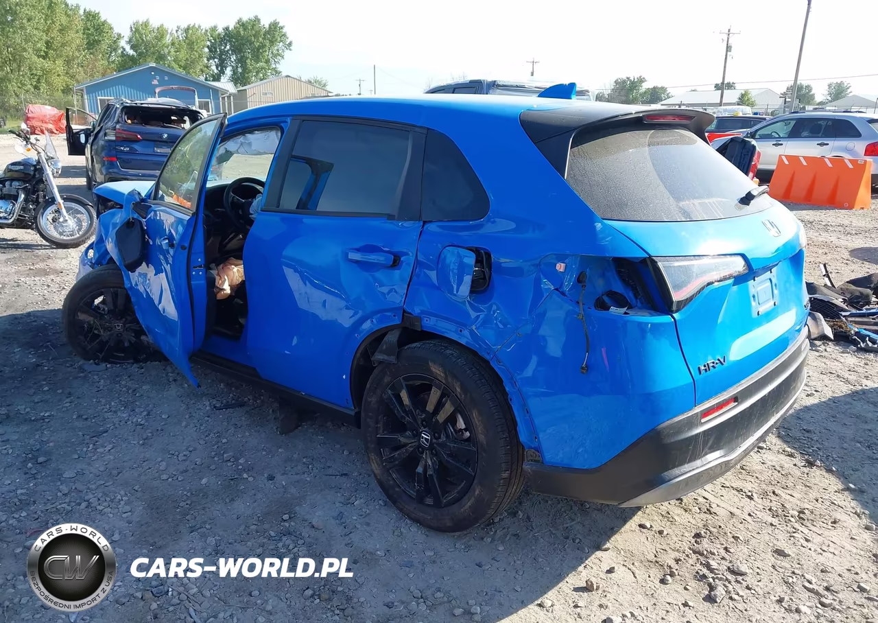 2026 Honda Hr-V Awd Sport VIN:3CZRZ2H56TM735294 - 3