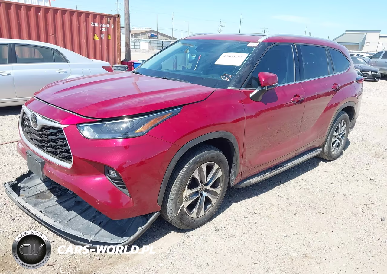 2022 Toyota Highlander Xle VIN:5TDGZRAH4NS125293 - 2