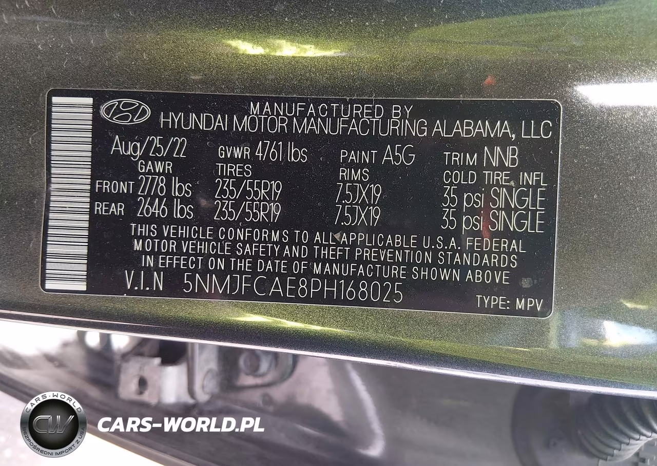 2023 Hyundai Tucson Sel VIN:5NMJFCAE8PH168025 - 9