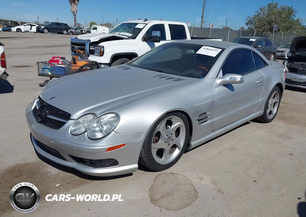 2004 Mercedes-Benz Sl 500 VIN:WDBSK75F54F065002 - 2