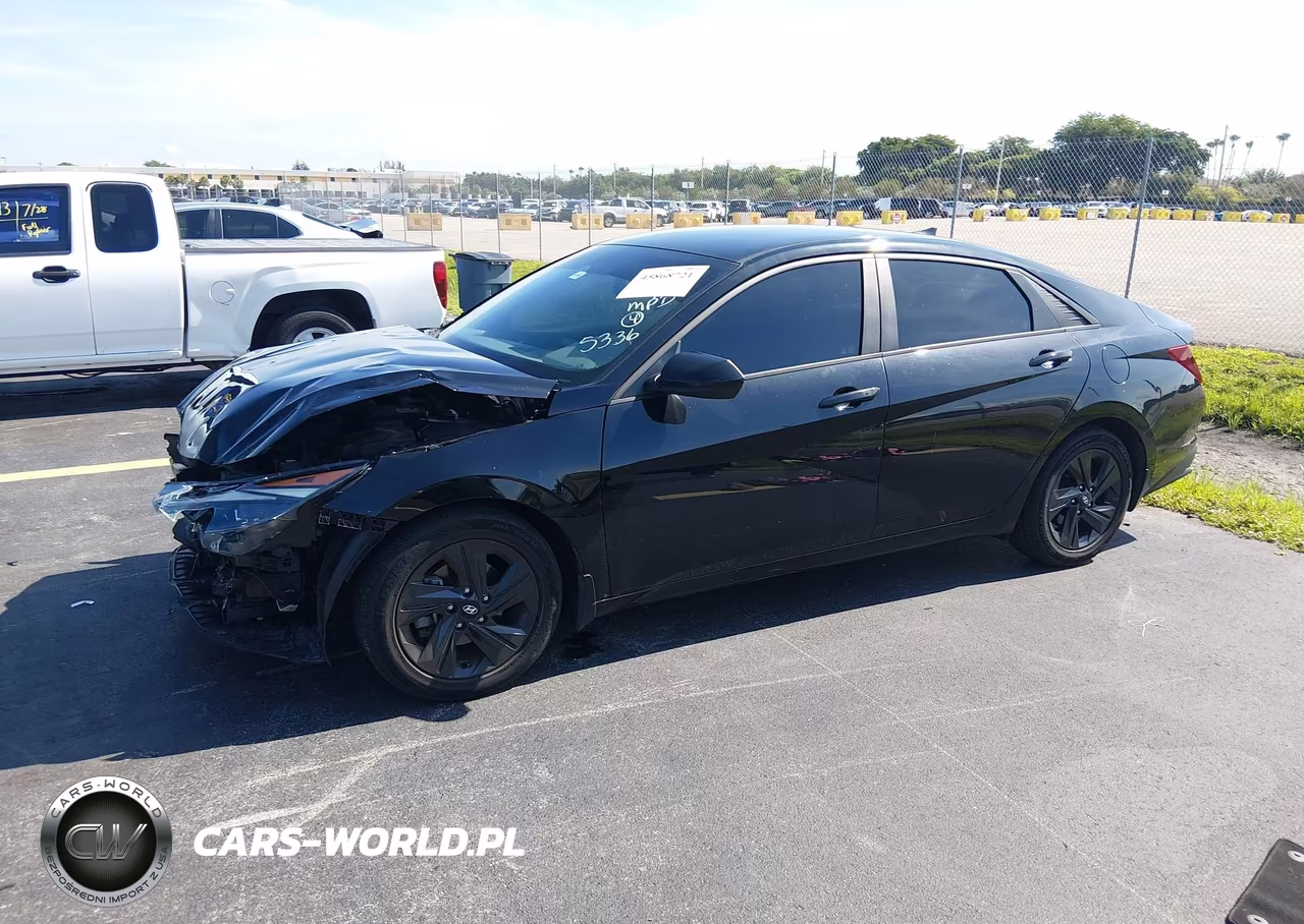 2022 Hyundai Elantra Sel VIN:KMHLM4AG6NU245336 - 2