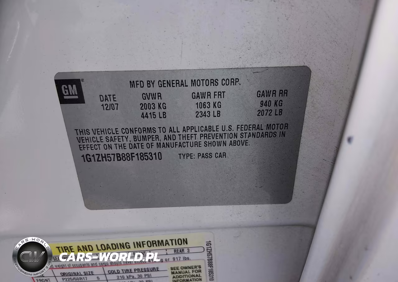 2008 Chevrolet Malibu Lt VIN:1G1ZH57B88F185310 - 9
