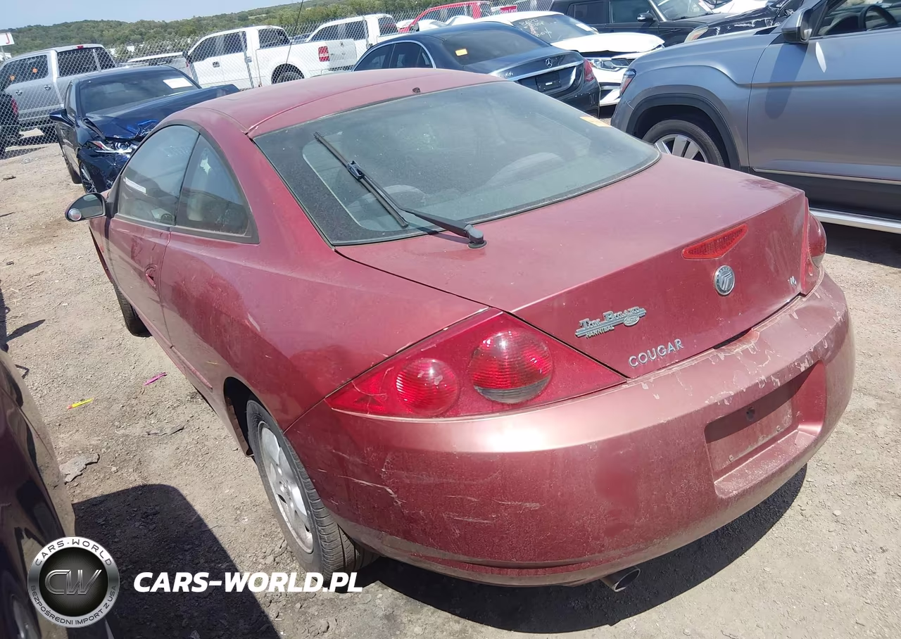 2000 Mercury Cougar V6 VIN:1ZWFT61L0Y5632145 - 3