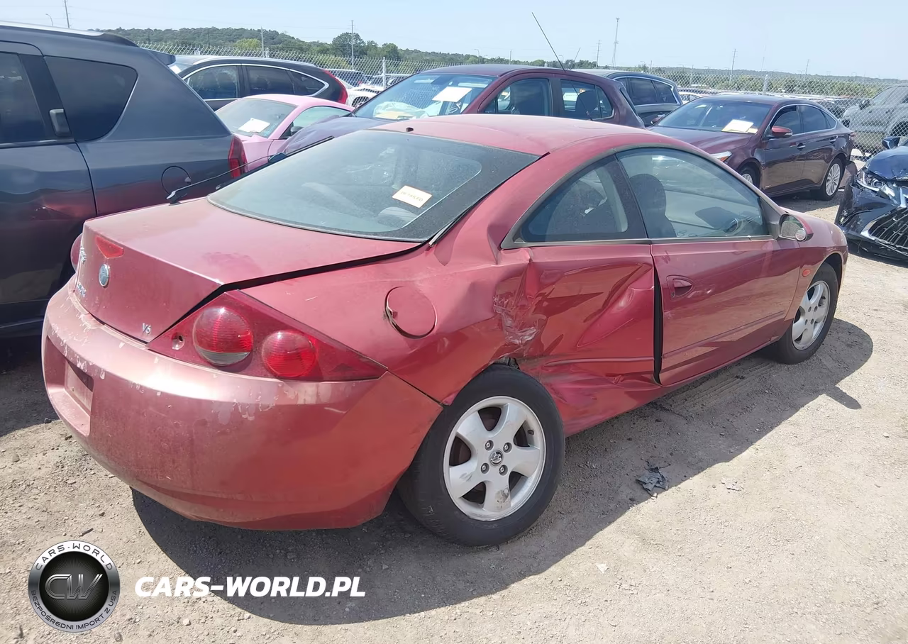 2000 Mercury Cougar V6 VIN:1ZWFT61L0Y5632145 - 4