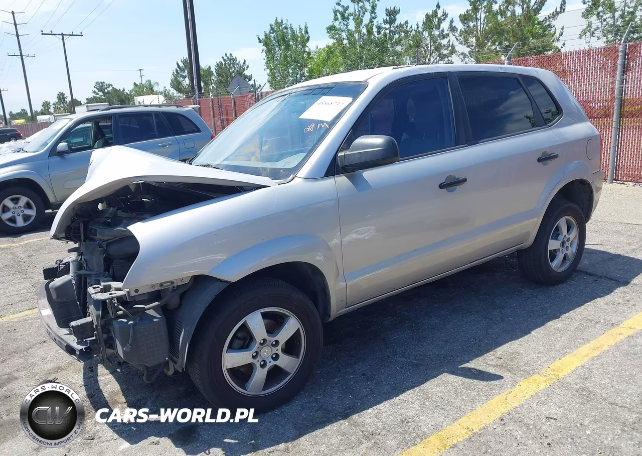 2005 Hyundai Tucson Gl VIN:KM8JM12B75U144699 - 2