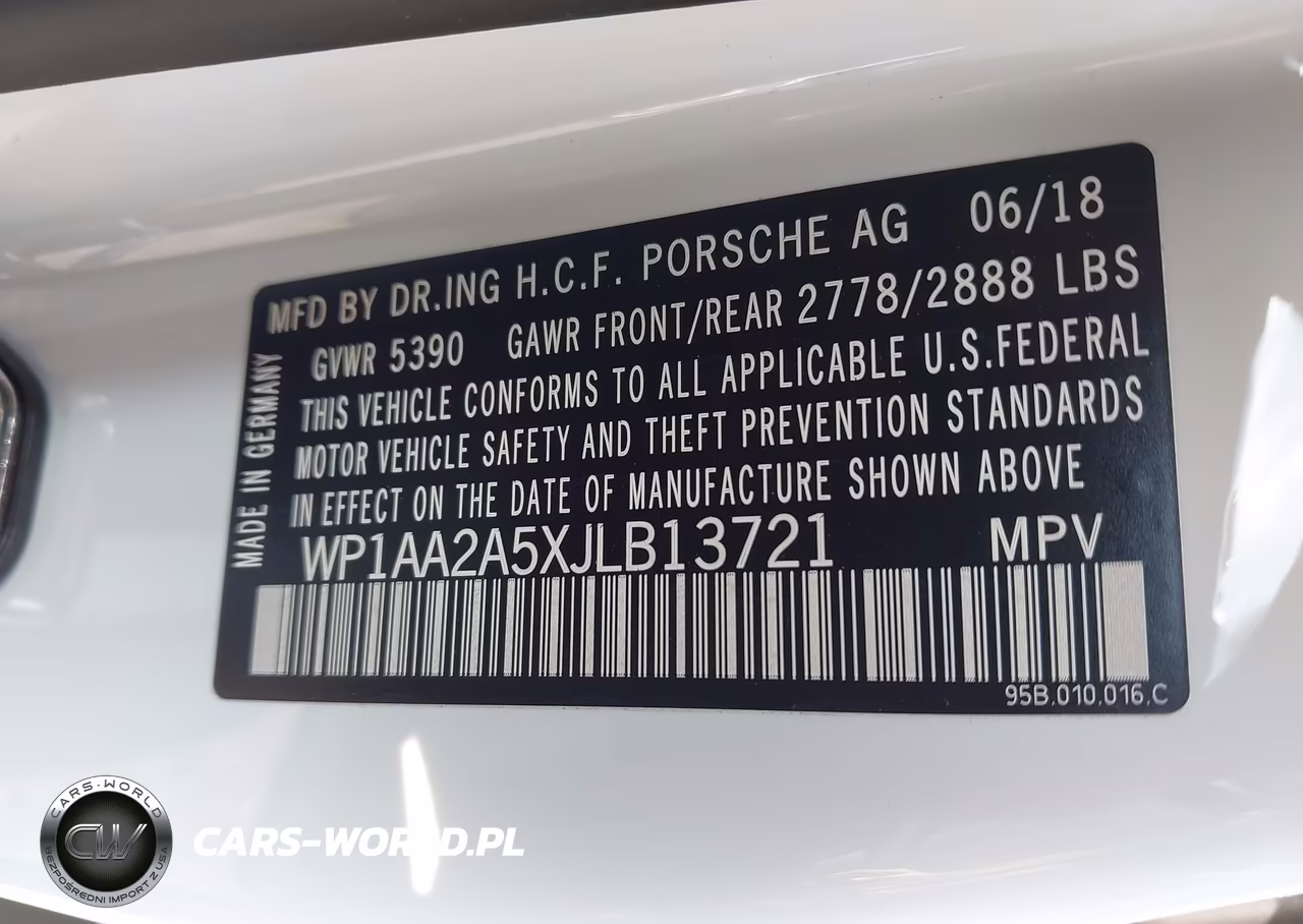2018 Porsche Macan Sport Edition VIN:WP1AA2A5XJLB13721 - 9