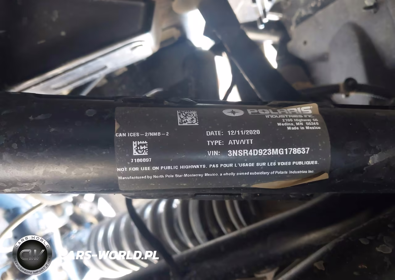 2021 Polaris Rzr Pro Xp 4 Ultimate VIN:3NSR4D923MG178637 - 10