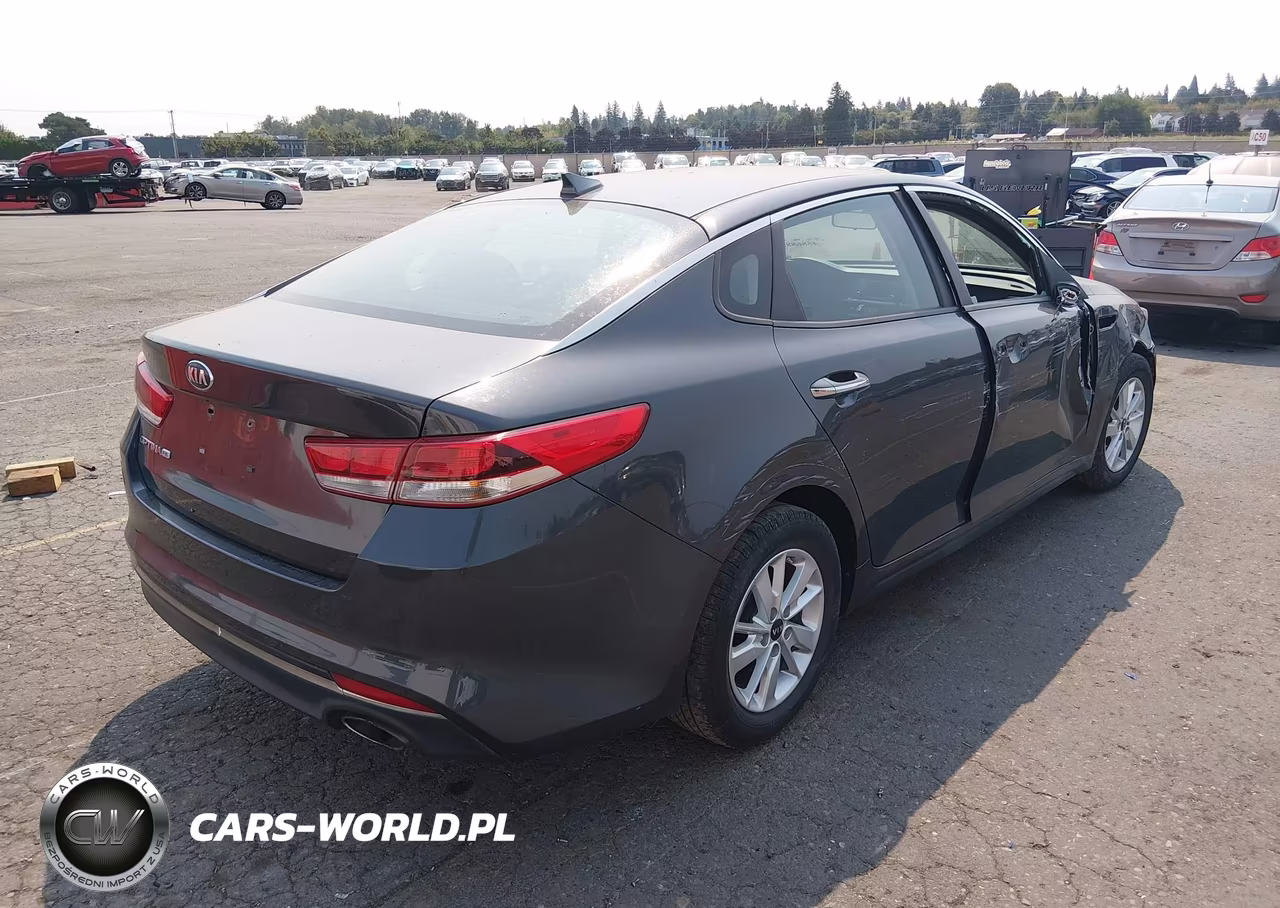 2017 Kia Optima Lx VIN:KNAGT4L32H5174411 - 4