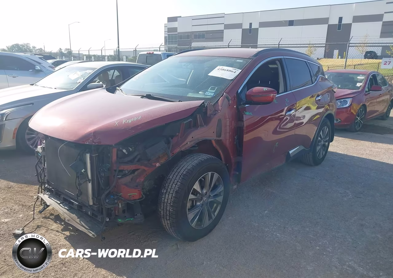 2018 Nissan Murano Sv VIN:5N1AZ2MG0JN128946 - 2