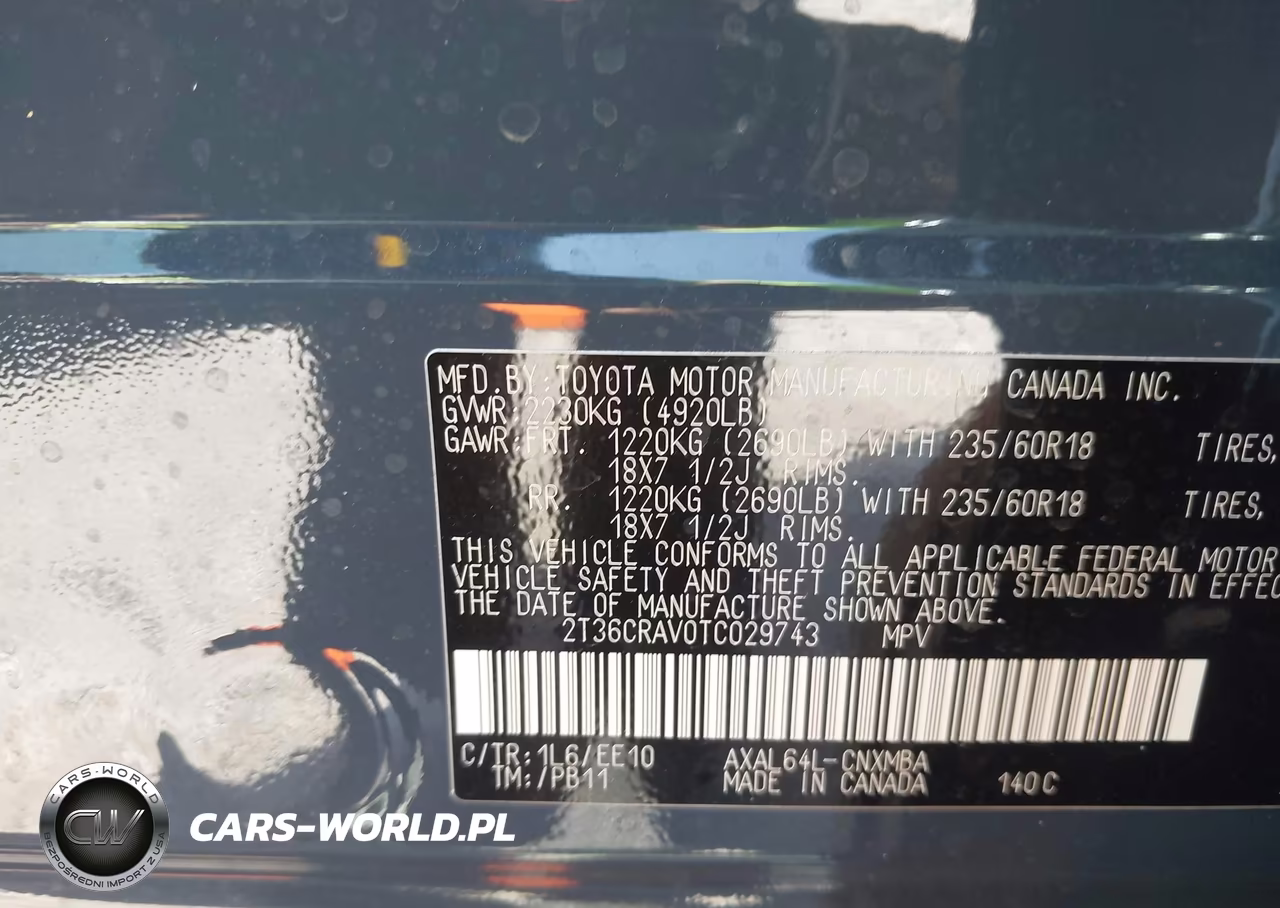 2026 Toyota Rav4 Xle Premium VIN:2T36CRAV0TC029743 - 9